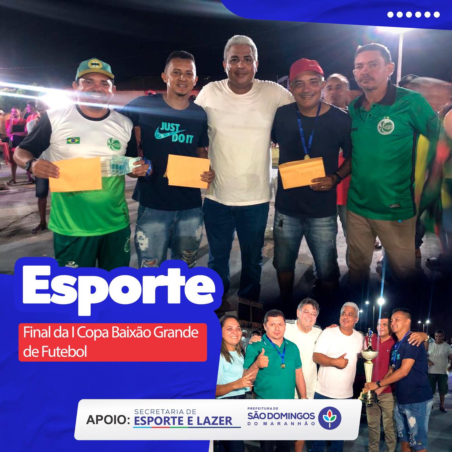 Aconteceu nesse sábado (01) de Julho, a final da I Copa Baixão Grande de Futebol