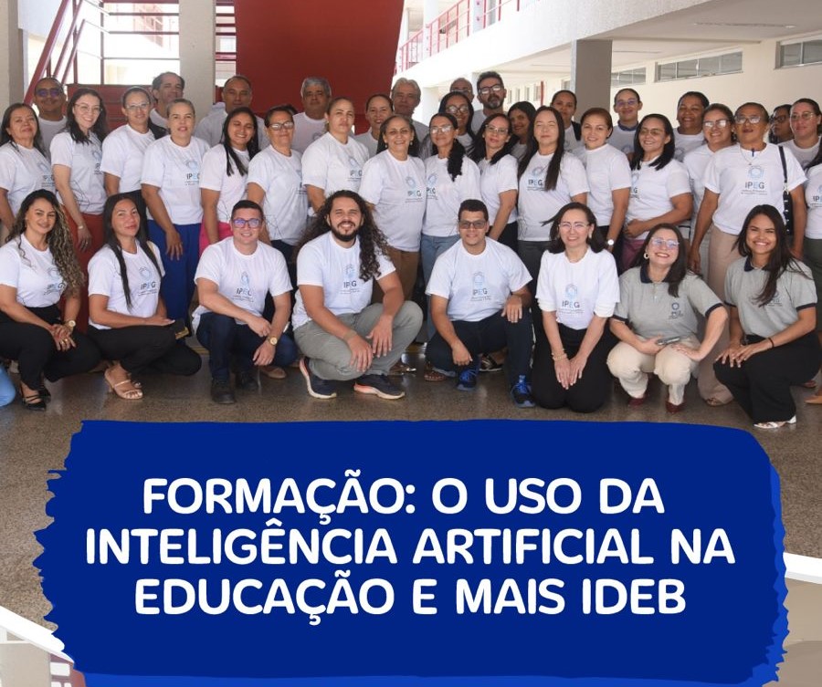 São Domingos do Maranhão promove formação estratégica sobre inteligência artificial, educação e IDEB