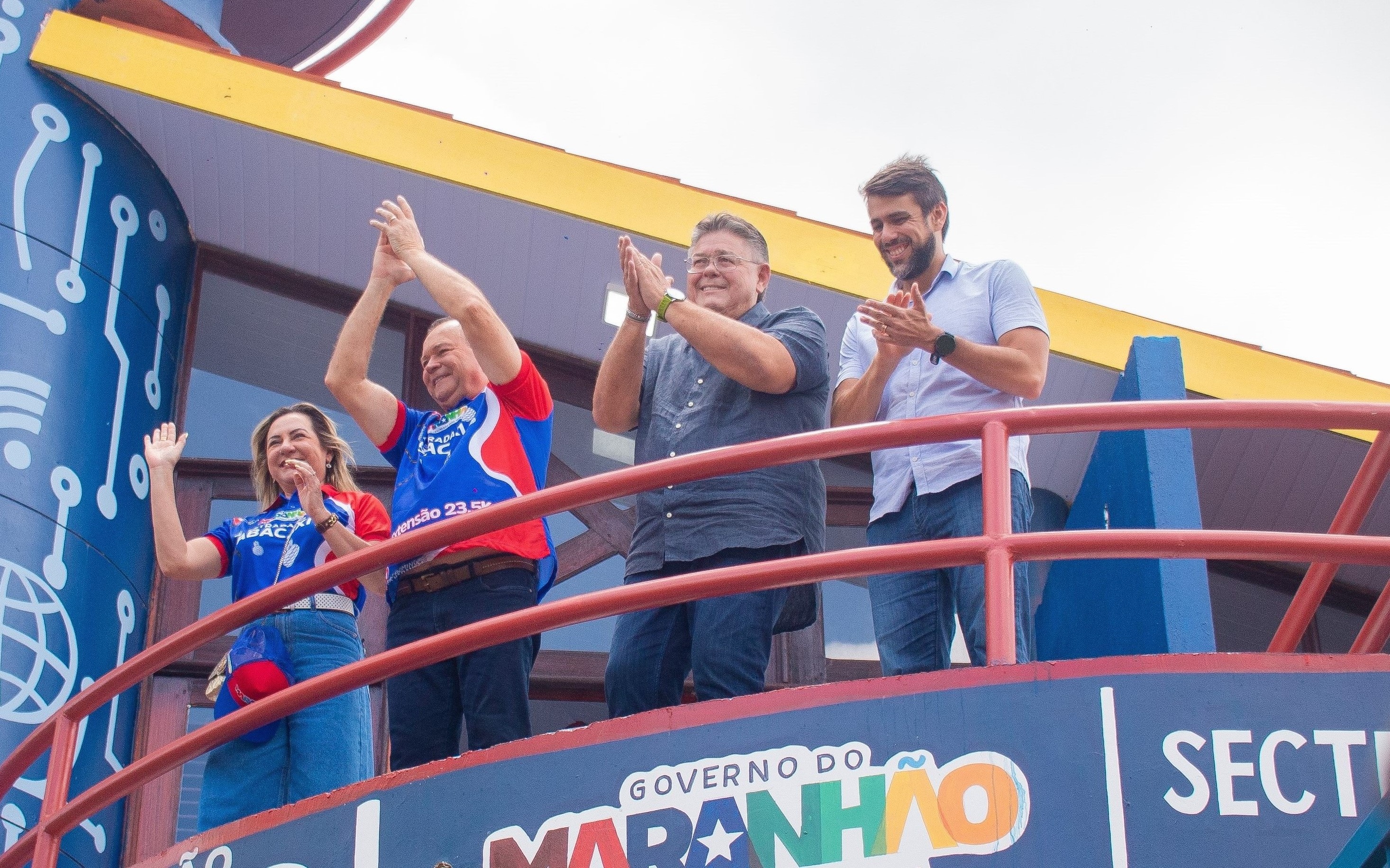 São Domingos do Maranhão vive dia de inaugurações e importantes entregas para a população